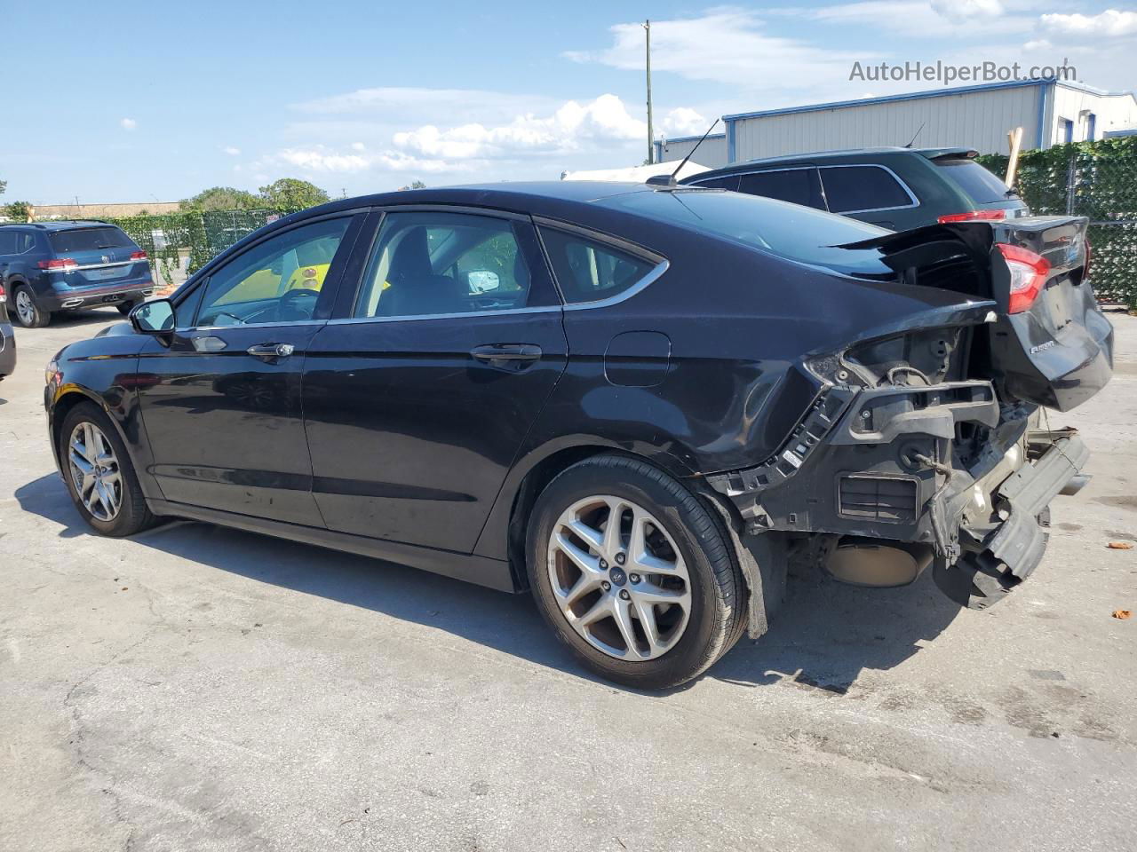 2013 Ford Fusion Se Black vin: 3FA6P0H70DR116852