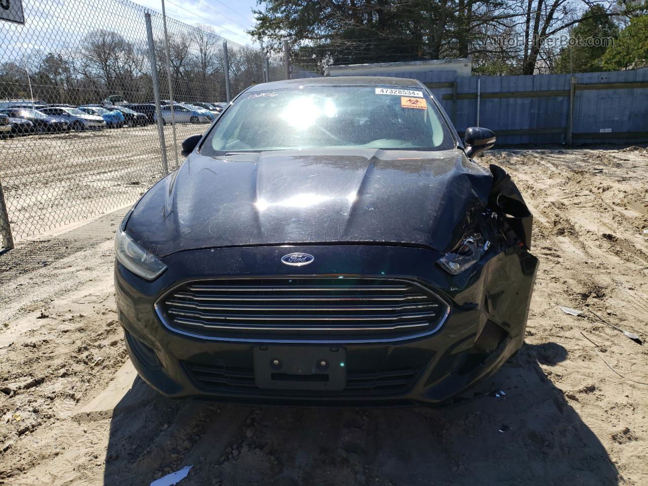 2013 Ford Fusion Se Черный vin: 3FA6P0H70DR217597