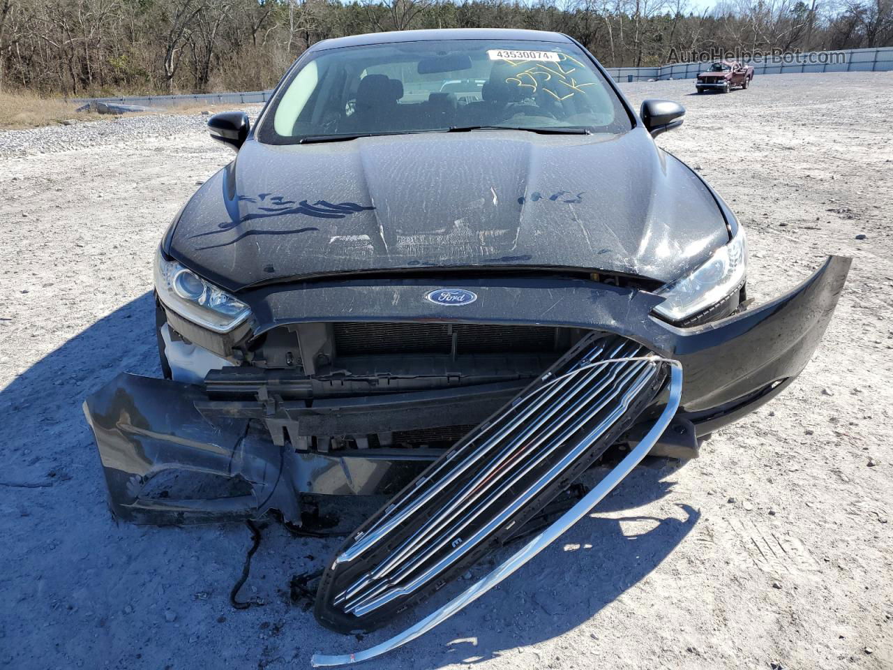 2013 Ford Fusion Se Black vin: 3FA6P0H70DR375129