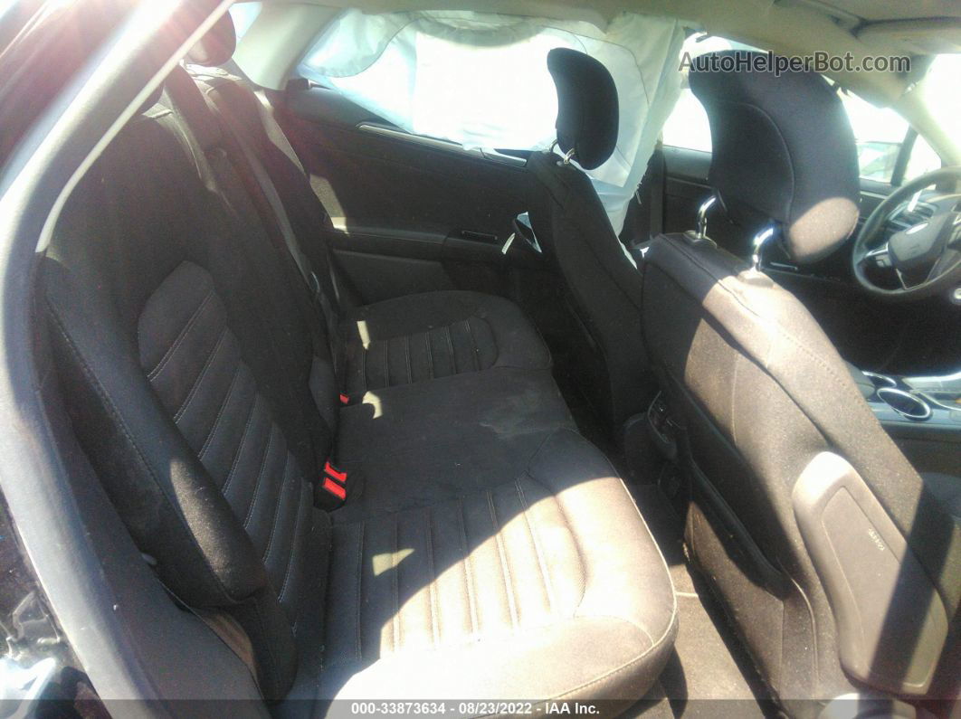 2014 Ford Fusion Se Черный vin: 3FA6P0H70ER127805