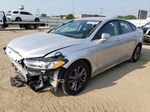 2014 Ford Fusion Se Silver vin: 3FA6P0H70ER155801