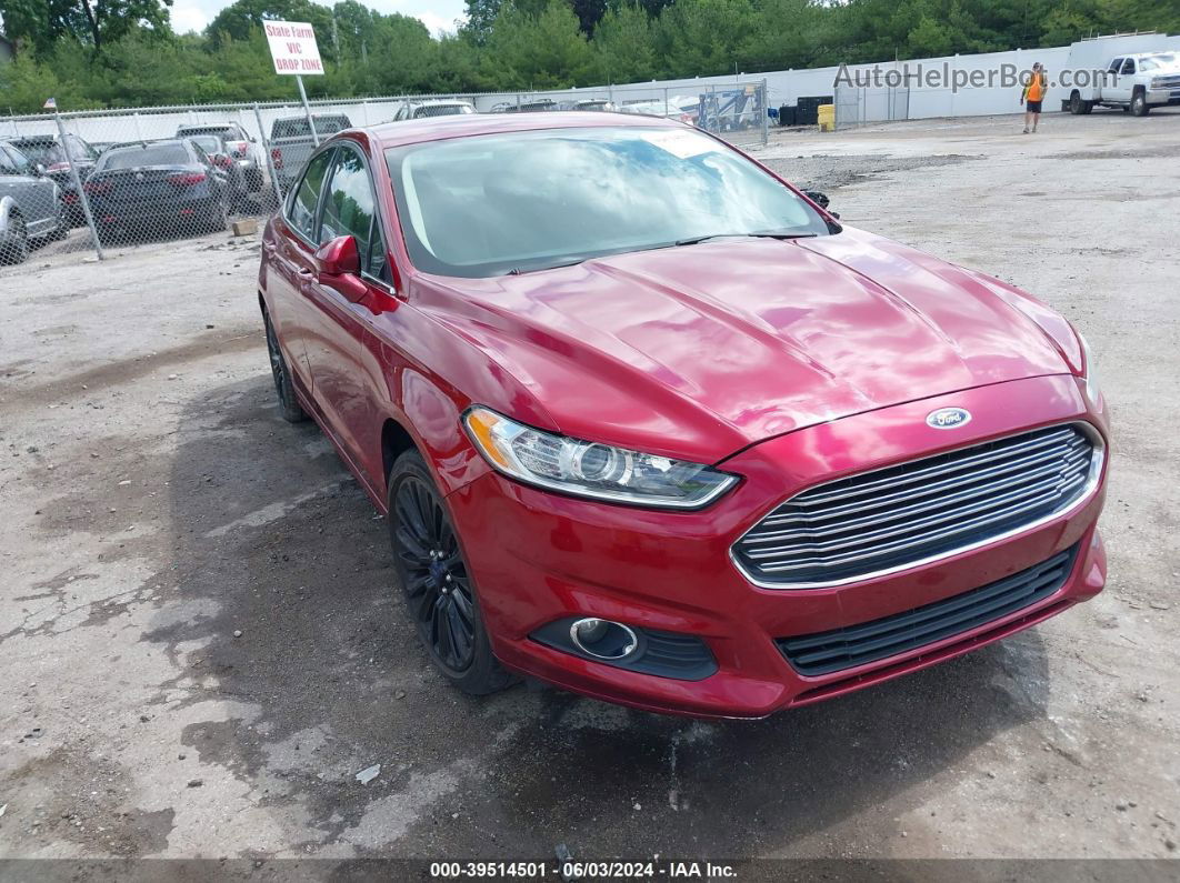 2014 Ford Fusion Se Maroon vin: 3FA6P0H70ER396158