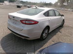 2015 Ford Fusion Se White vin: 3FA6P0H70FR111184