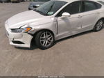 2015 Ford Fusion Se White vin: 3FA6P0H70FR111184