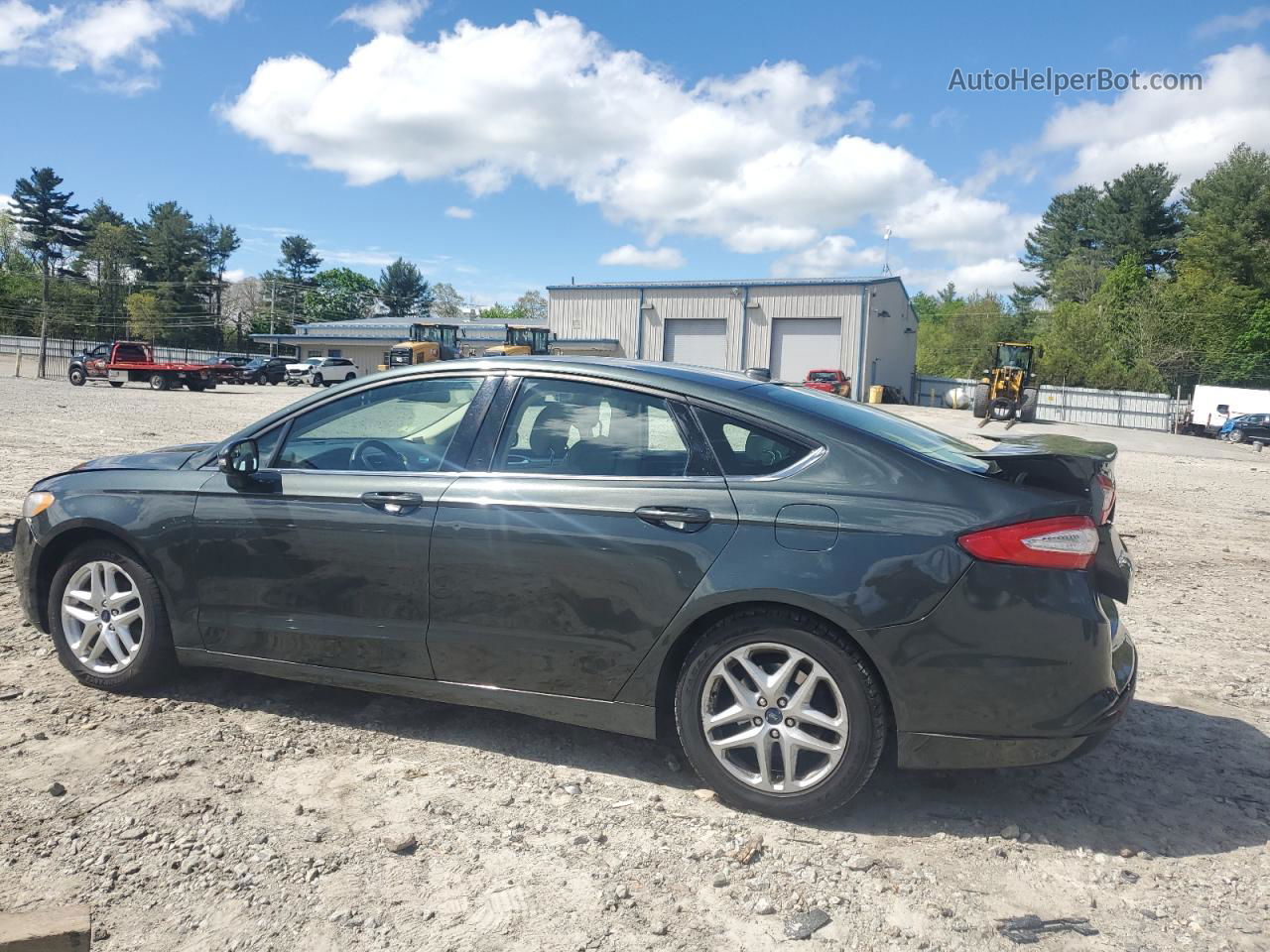 2015 Ford Fusion Se Green vin: 3FA6P0H70FR133959