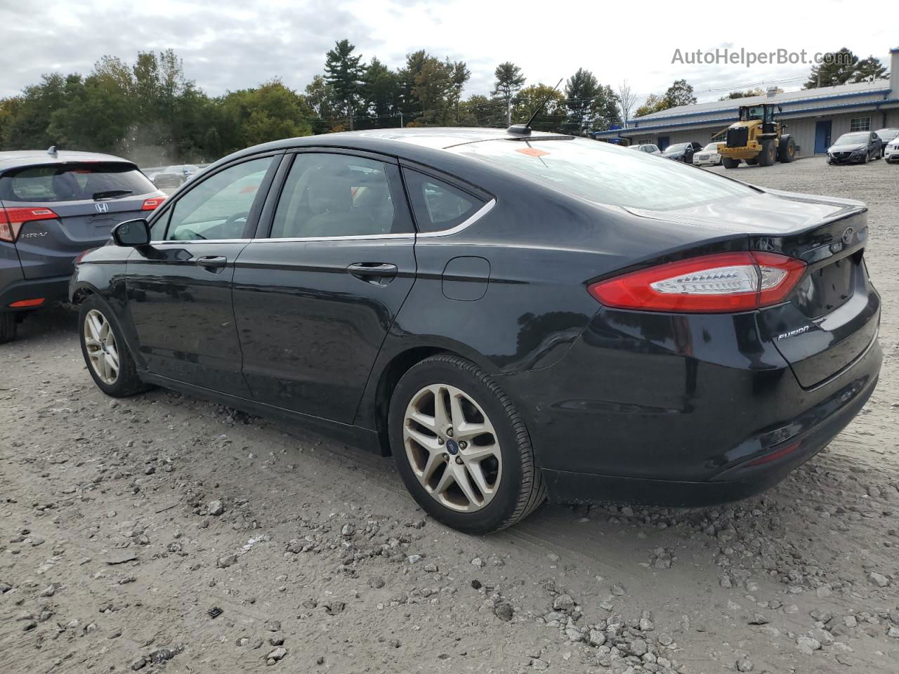 2015 Ford Fusion Se Black vin: 3FA6P0H70FR153483