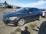 2015 Ford Fusion Se Gray vin: 3FA6P0H70FR164595