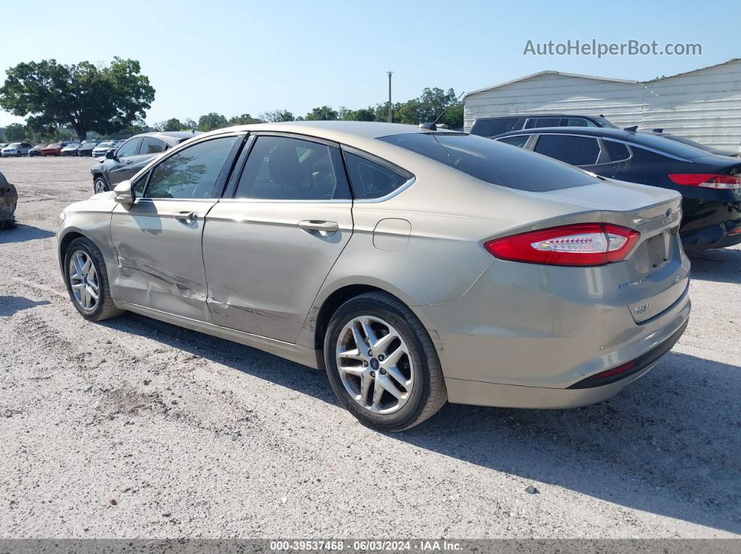 2015 Ford Fusion Se Cream vin: 3FA6P0H70FR190226