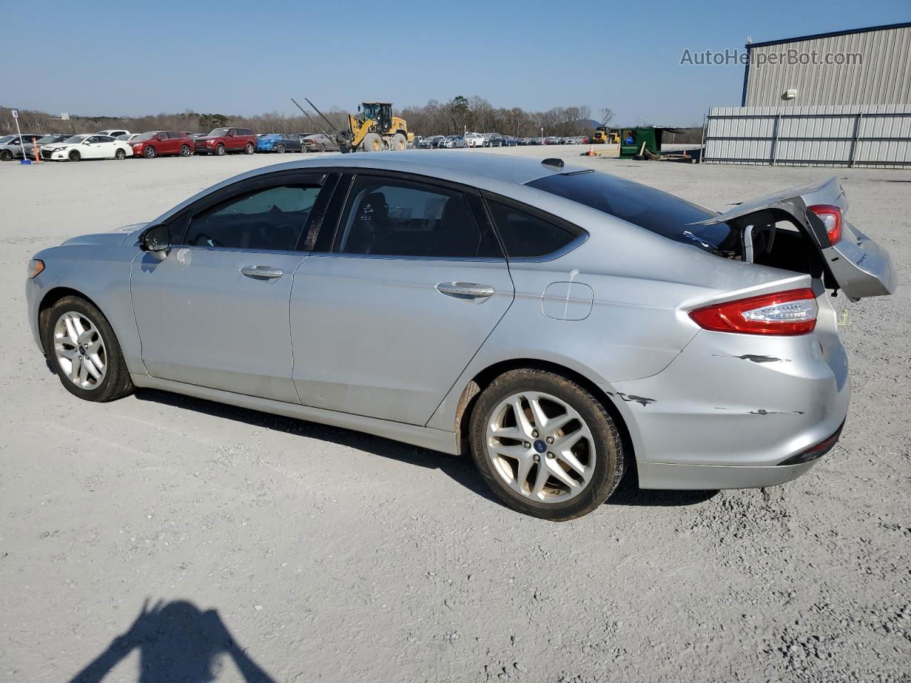 2015 Ford Fusion Se Silver vin: 3FA6P0H70FR250909