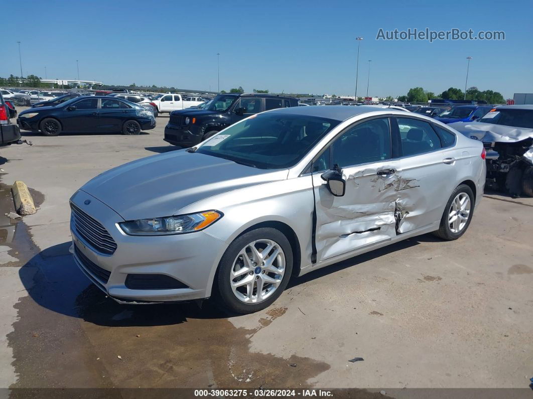 2016 Ford Fusion Se Silver vin: 3FA6P0H70GR210962