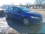 2016 Ford Fusion Se Blue vin: 3FA6P0H70GR234906