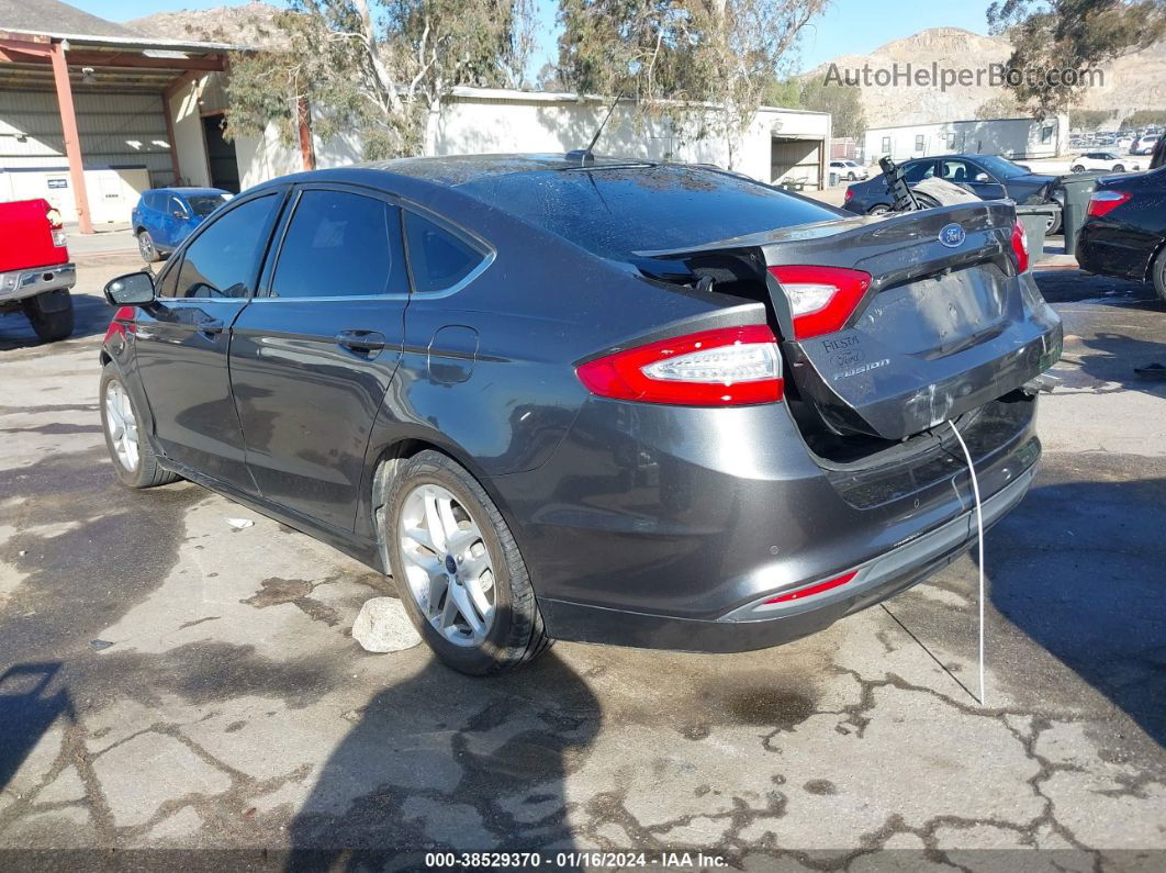 2016 Ford Fusion Se Серый vin: 3FA6P0H70GR250152