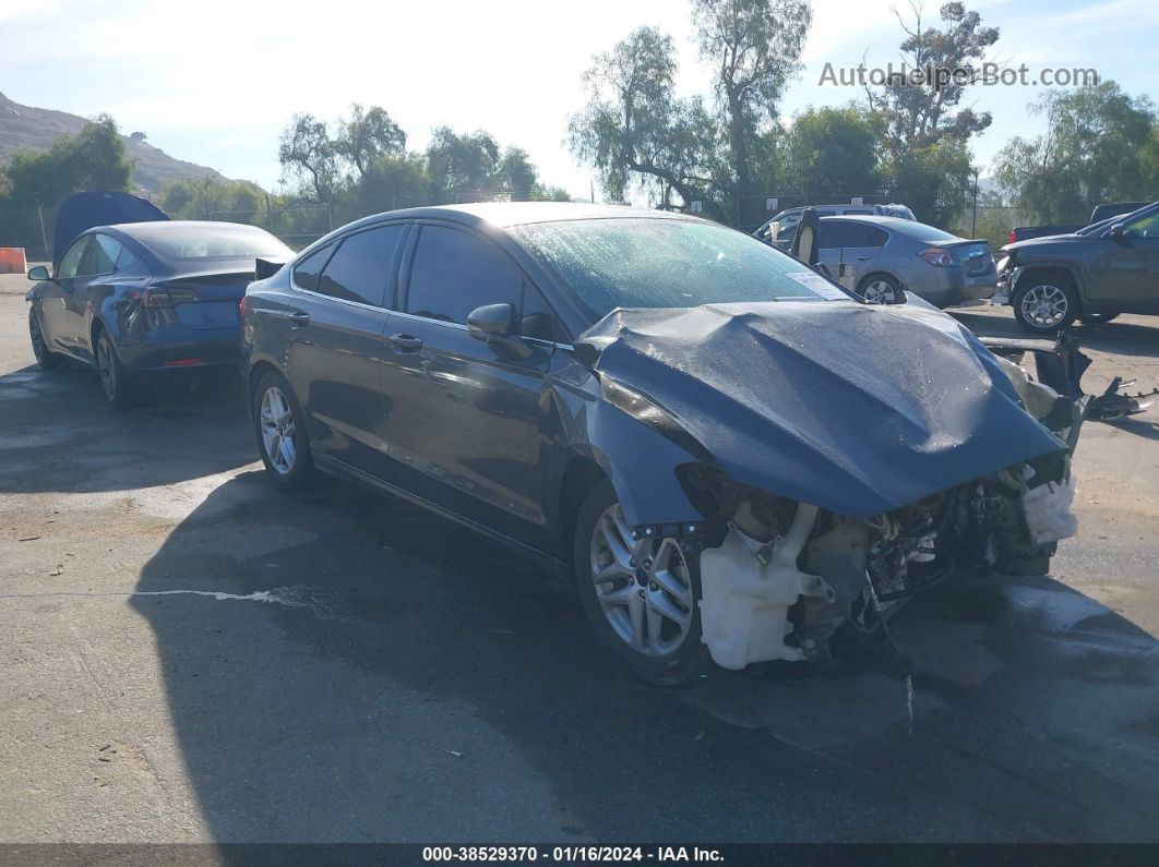 2016 Ford Fusion Se Gray vin: 3FA6P0H70GR250152