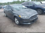 2016 Ford Fusion Se Gray vin: 3FA6P0H70GR288786