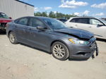 2017 Ford Fusion Se Gray vin: 3FA6P0H70HR221896