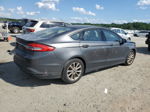 2017 Ford Fusion Se Gray vin: 3FA6P0H70HR221896