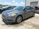 2017 Ford Fusion Se Gray vin: 3FA6P0H70HR370034