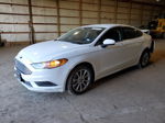 2017 Ford Fusion Se White vin: 3FA6P0H70HR370812