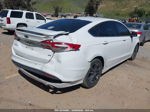 2018 Ford Fusion Se White vin: 3FA6P0H70JR115213