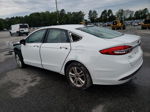 2018 Ford Fusion Se White vin: 3FA6P0H70JR125644