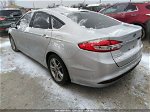 2018 Ford Fusion Se Серебряный vin: 3FA6P0H70JR198223