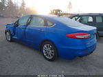 2020 Ford Fusion Se Синий vin: 3FA6P0H70LR217601