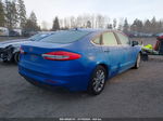 2020 Ford Fusion Se Синий vin: 3FA6P0H70LR217601