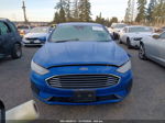 2020 Ford Fusion Se Синий vin: 3FA6P0H70LR217601