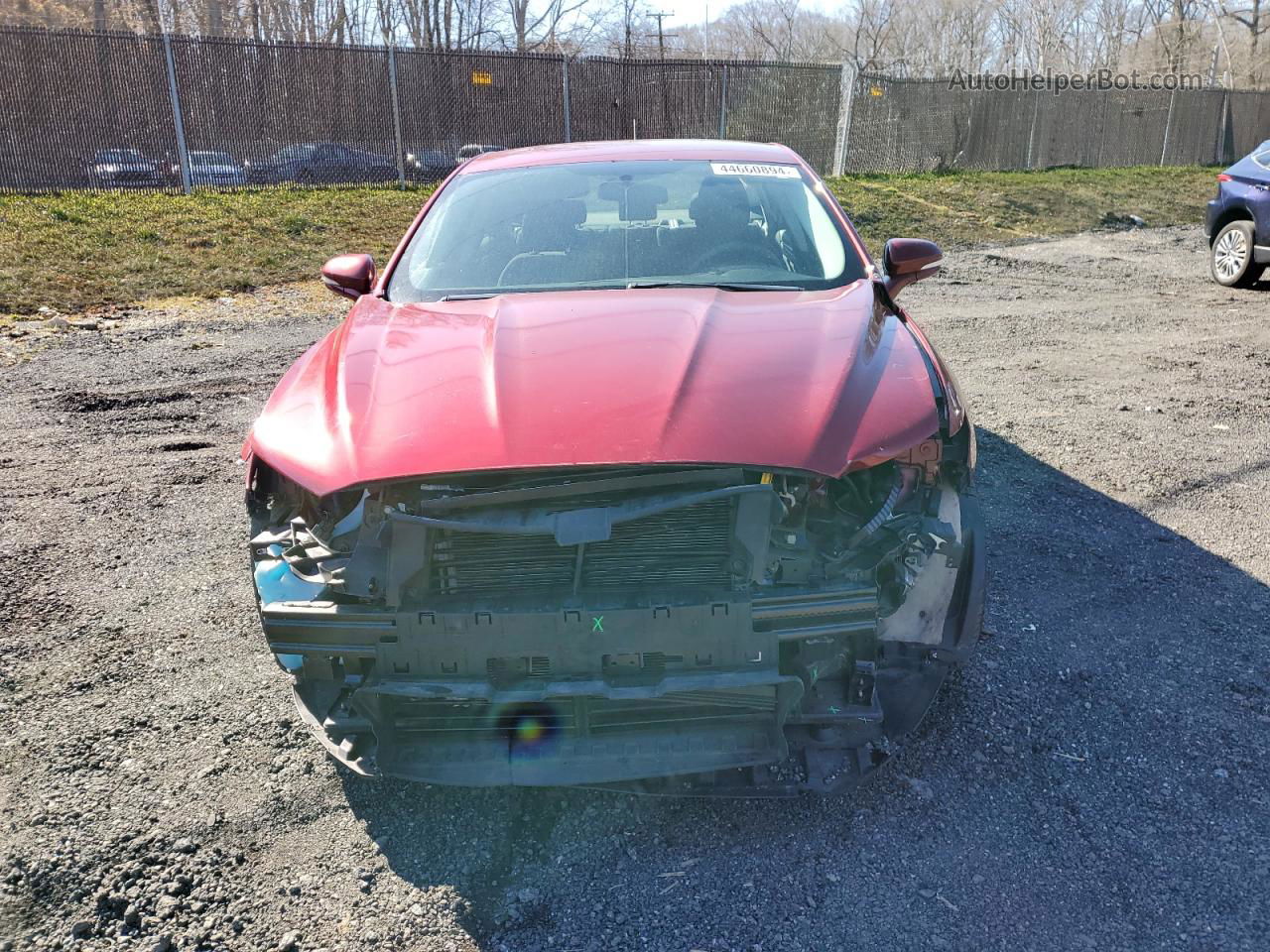 2013 Ford Fusion Se Red vin: 3FA6P0H71DR115872