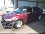 2013 Ford Fusion Se Burgundy vin: 3FA6P0H71DR127908