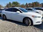 2013 Ford Fusion Se White vin: 3FA6P0H71DR298819