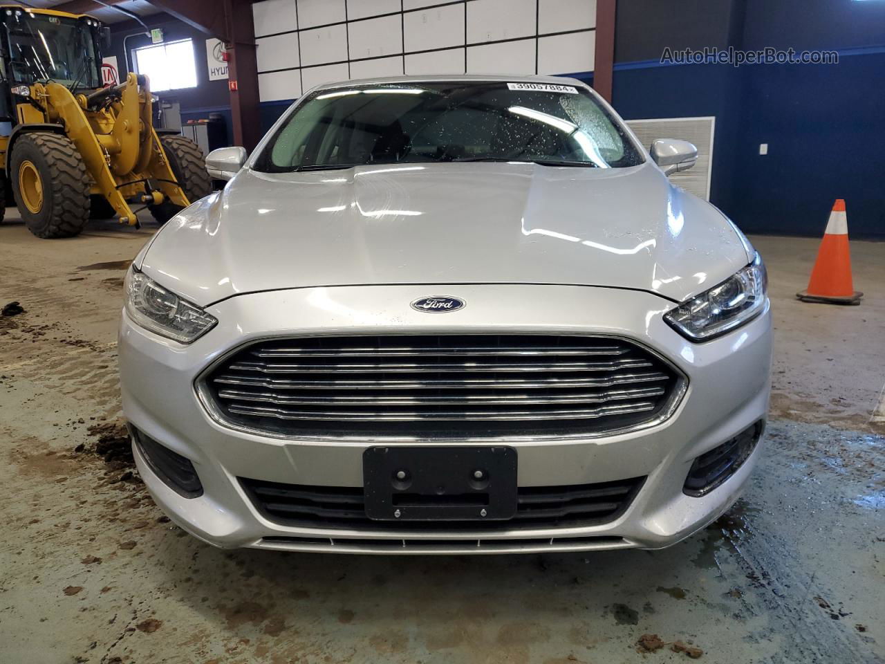 2013 Ford Fusion Se Silver vin: 3FA6P0H71DR316249