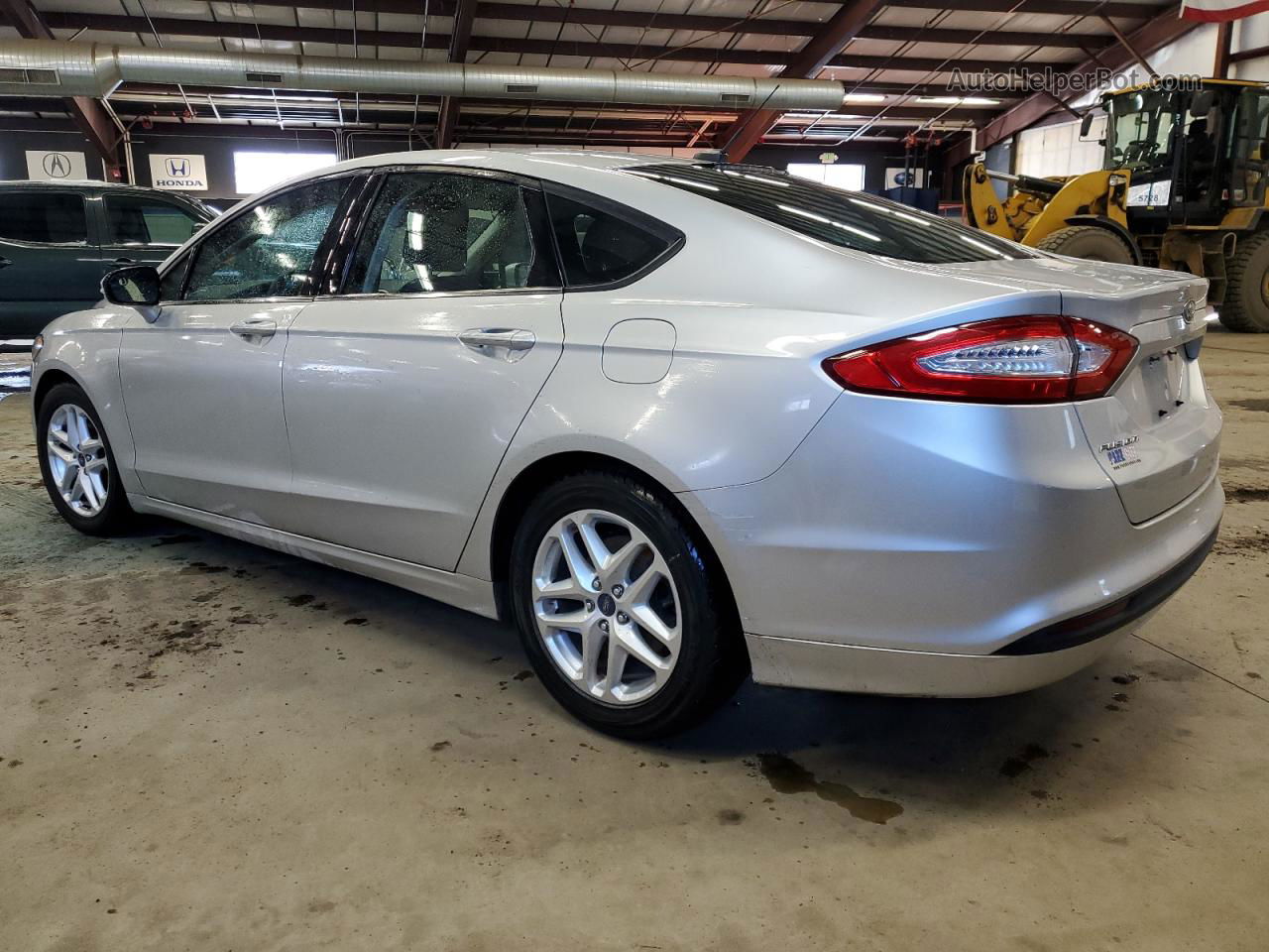 2013 Ford Fusion Se Silver vin: 3FA6P0H71DR316249