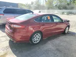 2014 Ford Fusion Se Red vin: 3FA6P0H71ER137257