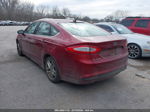 2014 Ford Fusion Se Red vin: 3FA6P0H71ER138389