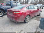 2014 Ford Fusion Se Red vin: 3FA6P0H71ER138389