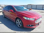 2014 Ford Fusion Se Red vin: 3FA6P0H71ER163079