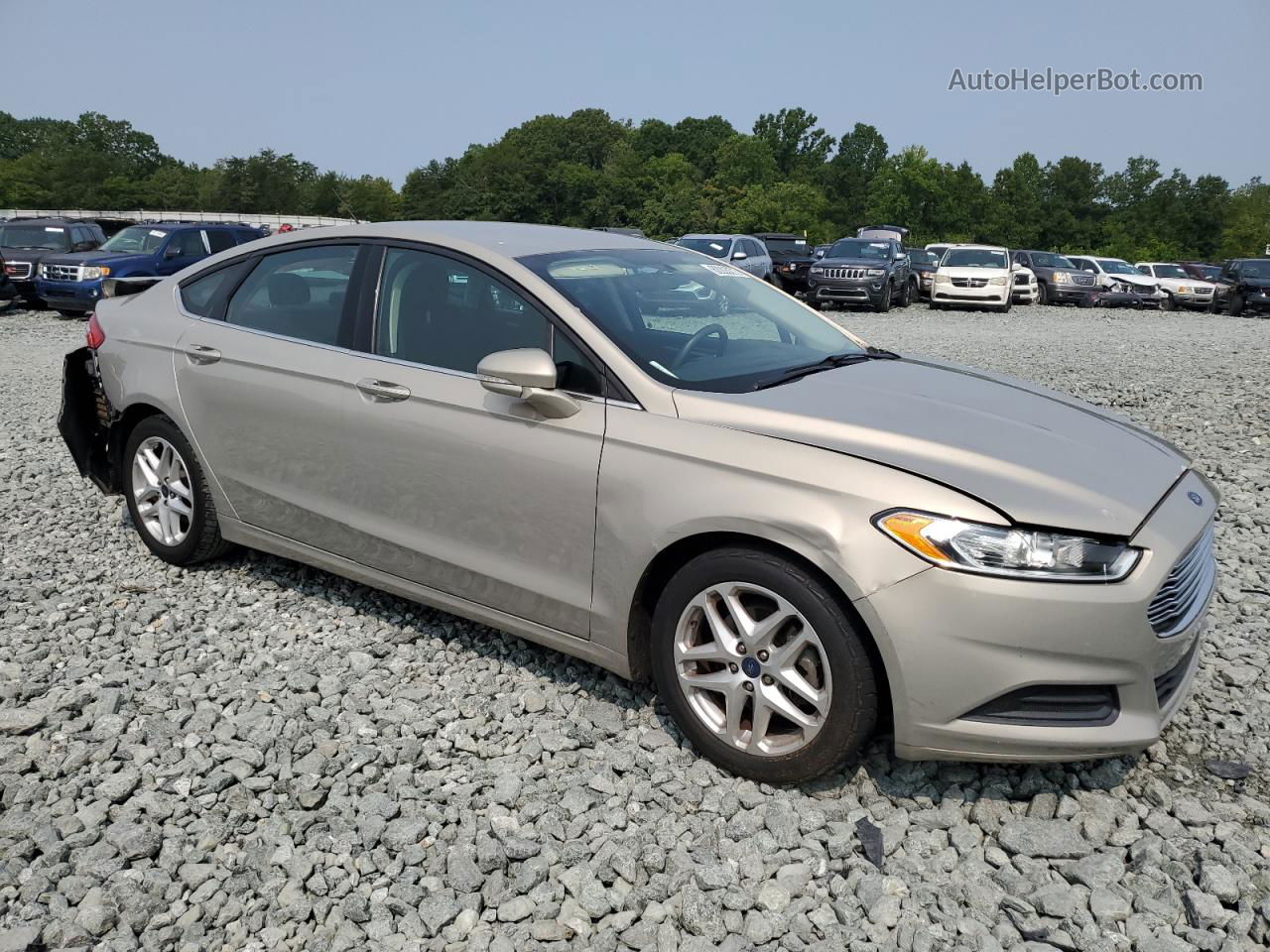 2015 Ford Fusion Se Gold vin: 3FA6P0H71FR166937