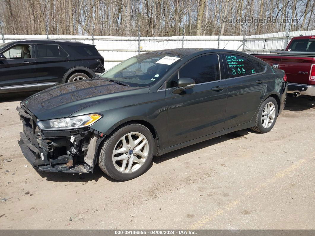 2015 Ford Fusion Se Gray vin: 3FA6P0H71FR180420