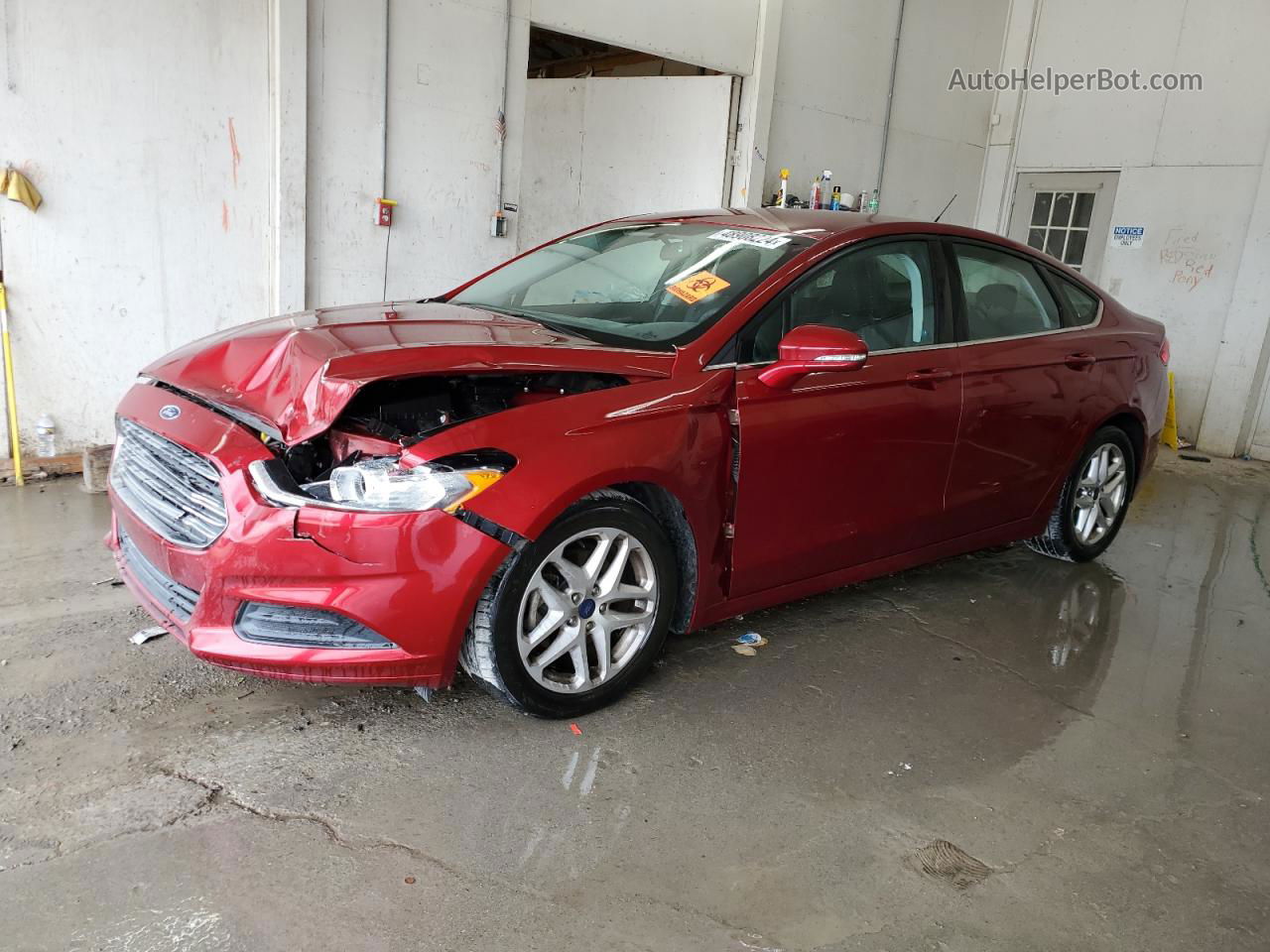 2015 Ford Fusion Se Burgundy vin: 3FA6P0H71FR219197