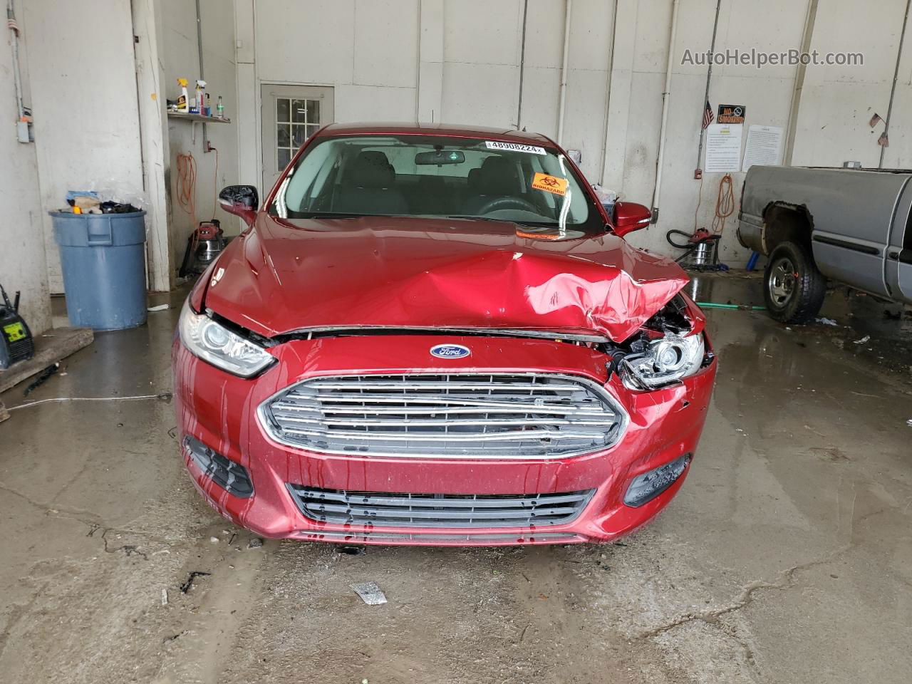 2015 Ford Fusion Se Burgundy vin: 3FA6P0H71FR219197