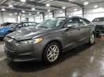 2015 Ford Fusion Se Gray vin: 3FA6P0H71FR263197