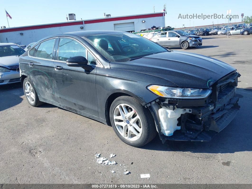 2015 Ford Fusion Se Black vin: 3FA6P0H71FR269677