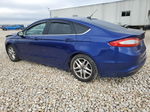 2015 Ford Fusion Se Синий vin: 3FA6P0H71FR306324