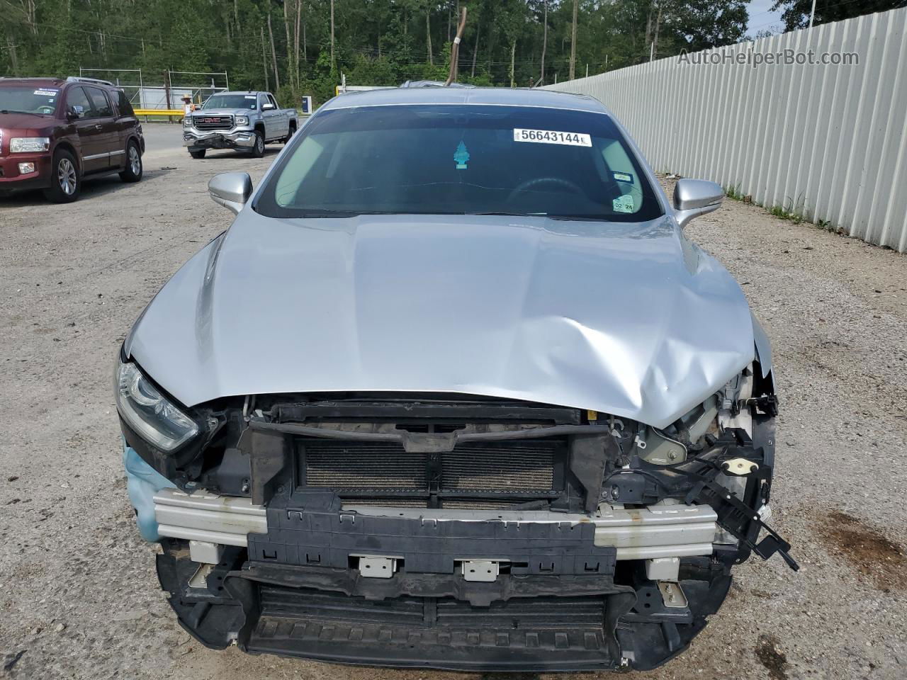 2016 Ford Fusion Se Серебряный vin: 3FA6P0H71GR151842