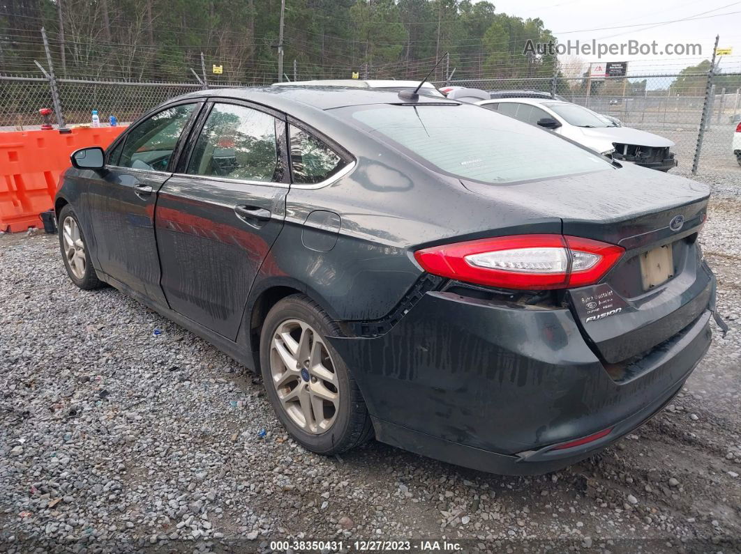 2016 Ford Fusion Se Green vin: 3FA6P0H71GR201459