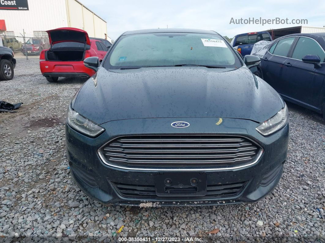 2016 Ford Fusion Se Green vin: 3FA6P0H71GR201459