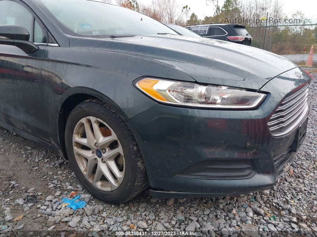 2016 Ford Fusion Se Green vin: 3FA6P0H71GR201459