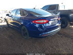 2016 Ford Fusion Se Синий vin: 3FA6P0H71GR206192