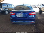 2016 Ford Fusion Se Синий vin: 3FA6P0H71GR206192